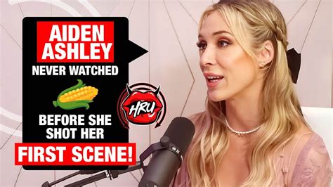 Aiden Ashley Never Watched Before She Shot Her First.
